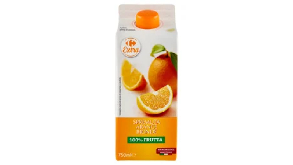 Carrefour Extra Spremuta Arance Rosse 750 ml