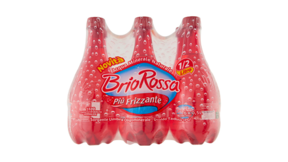 Brio Rossa Più Frizzante Gualdo Tadino 6 x 0,5 L
