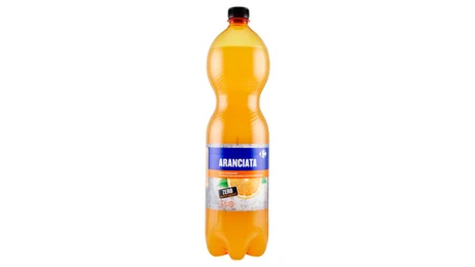 Carrefour Aranciata Zero zuccheri aggiunti* 1,5 l