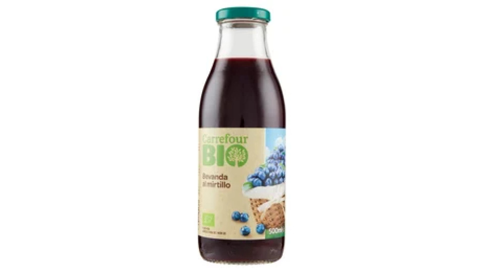 Carrefour Bio Bevanda al mirtillo 500 ml