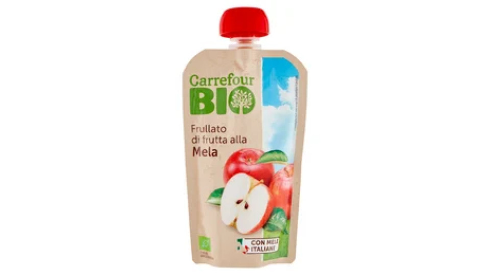 Carrefour Bio Frullato di frutta alla Mela 120 g