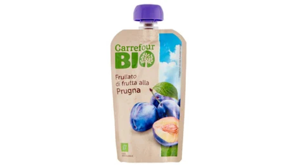 Carrefour Bio Frullato di frutta alla Prugna 120 g