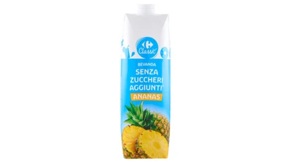 Carrefour Classic Bevanda Senza Zuccheri Aggiunti* Ananas 1 L