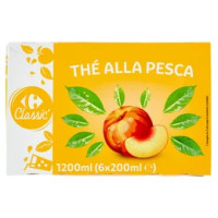 Carrefour Classic Thé alla Pesca 6 x 200 ml