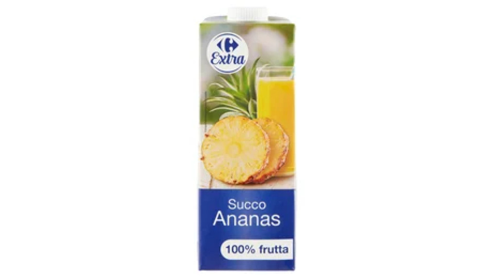 Carrefour Extra Succo Ananas 100% Frutta 1 L