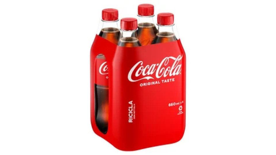 Coca-Cola Original 4 x 660ml