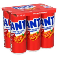 Fanta Zero Blood Orange 6 x 330ml