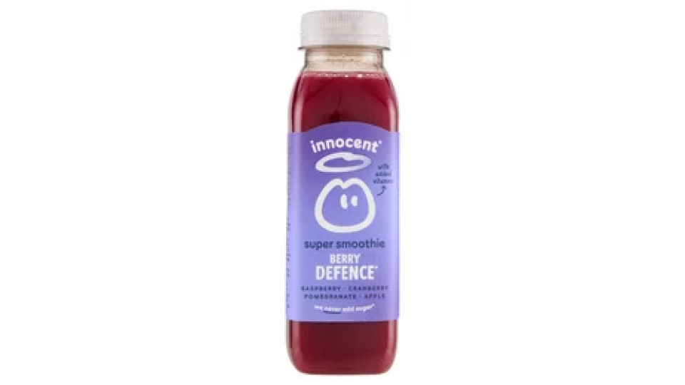 innocent super smoothie Berry Defense* Raspberry - Cranberry - Pomegranate - Apple 300 ml