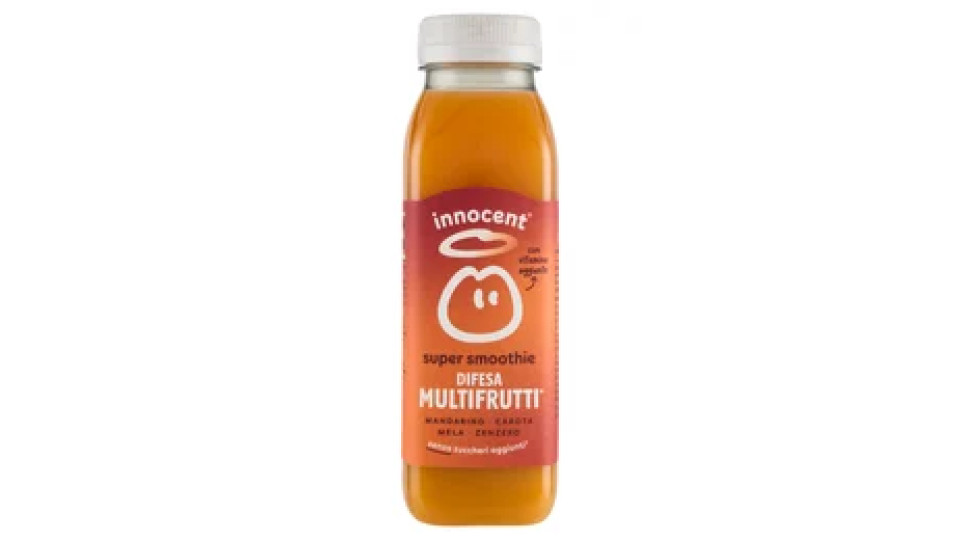 innocent super smoothie Difesa Multifrutti* Mandarino - Carota - Mela - Zenzero 300 ml