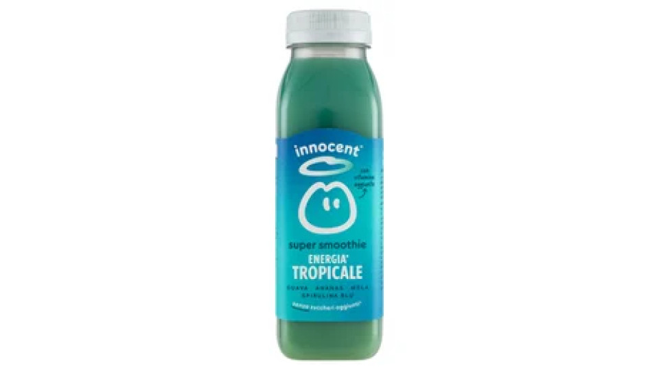 innocent super smoothie Energia* Tropicale Guava - Ananas - Mela - Spirulina Blu 300 ml