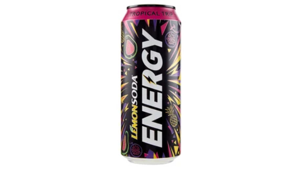 Lemonsoda Energy Tropical Trip 50 cl