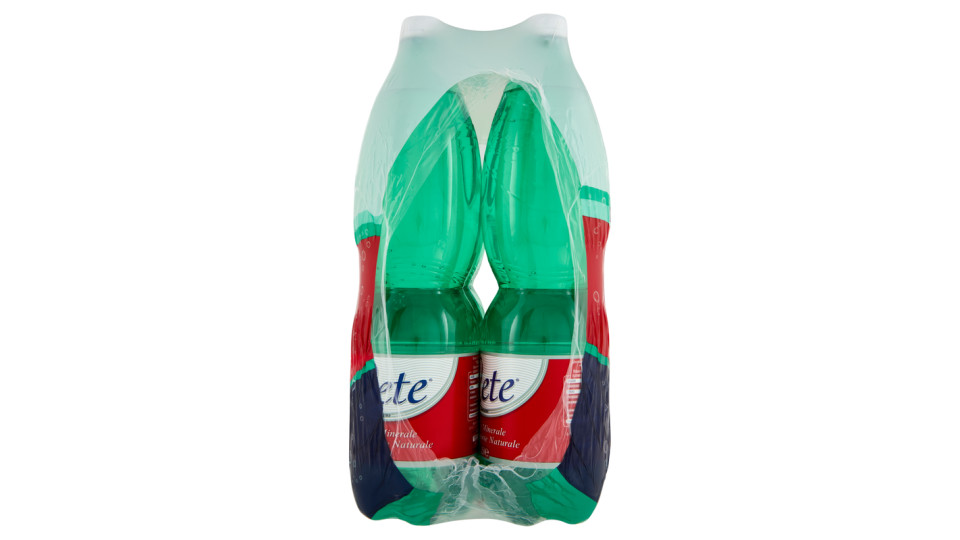 Lete Acqua Minerale Effervescente Naturale 6 x 1,5 l