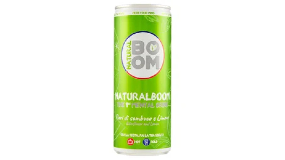 NATURALBOOM Fiori di sambuco e Limone 250 ml