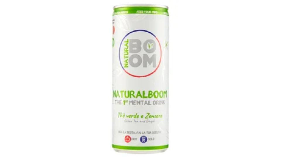 NATURALBOOM Thè verde e Zenzero 250 ml