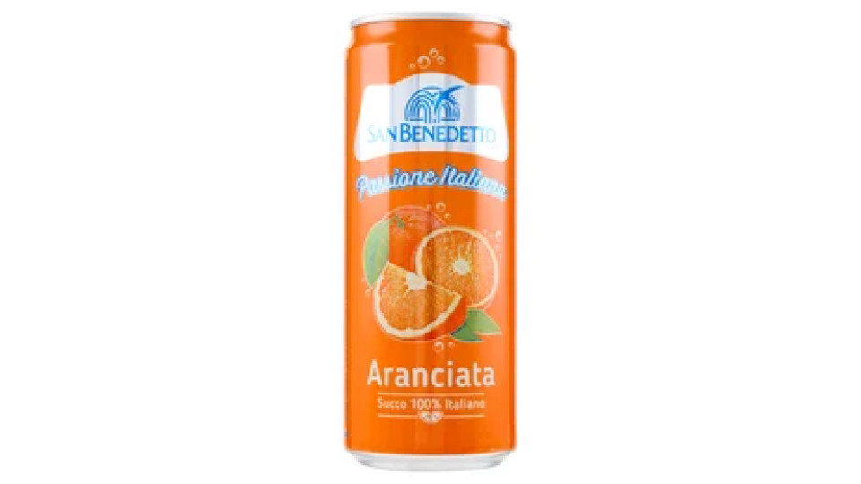San Benedetto Bibite Passione Italiana Aranciata sleek 0,33L