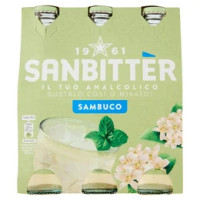 Sanbittèr Sambuco 20cl x3