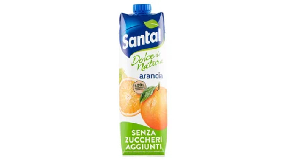 Santal Succo di Frutta Arancia Senza Zuccheri Aggiunti 1000 ml