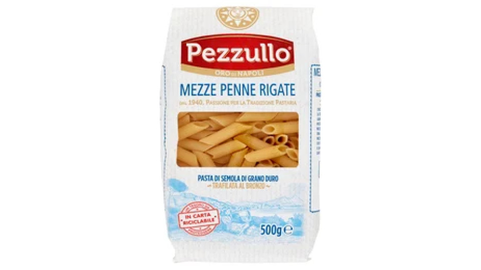 Pezzullo Mezze Penne Rigate 98 500 g