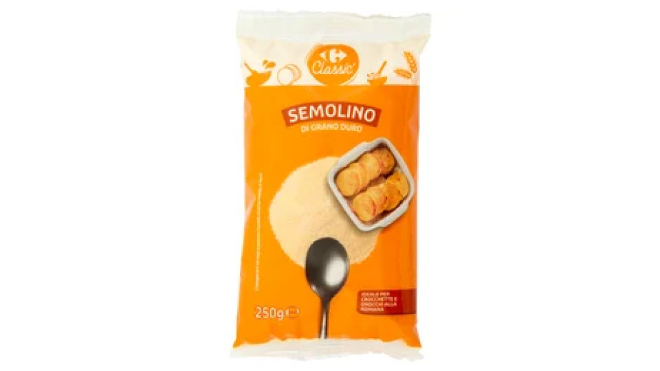 Carrefour Classic Semolino di Grano Duro 250 g