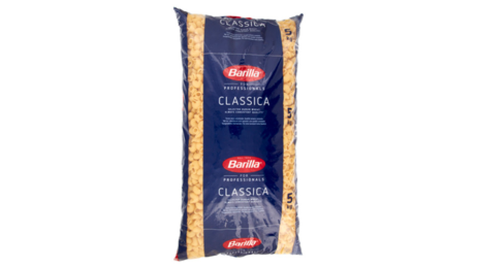 Barilla for Professionals Pipe rigate n°91 Pasta classica Corta Catering Food Service 5 kg