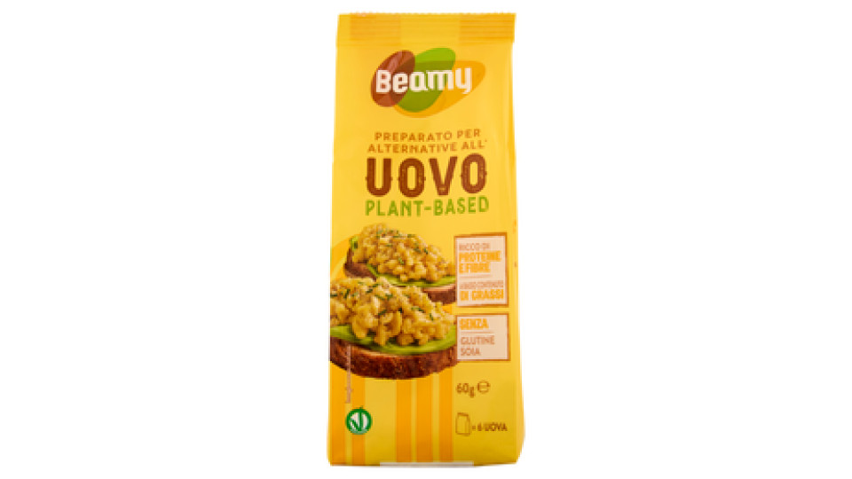 Beamy Preparato per Alternative all'Uovo Plant-Based 60 g