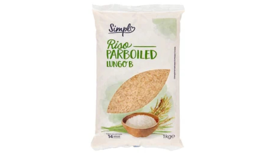 Carrefour Simpl Riso Parboiled Lungo B 1 Kg