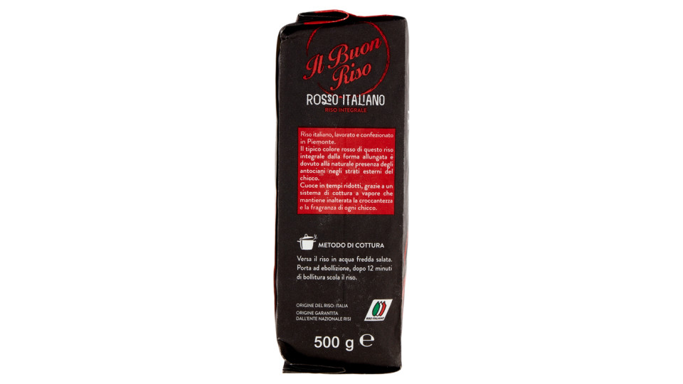 Il Buon Riso Rosso Italiano Integrale Parboiled 500 g