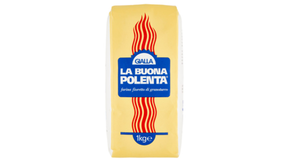 La Buona Polenta Gialla Farina di granoturco 1 kg
