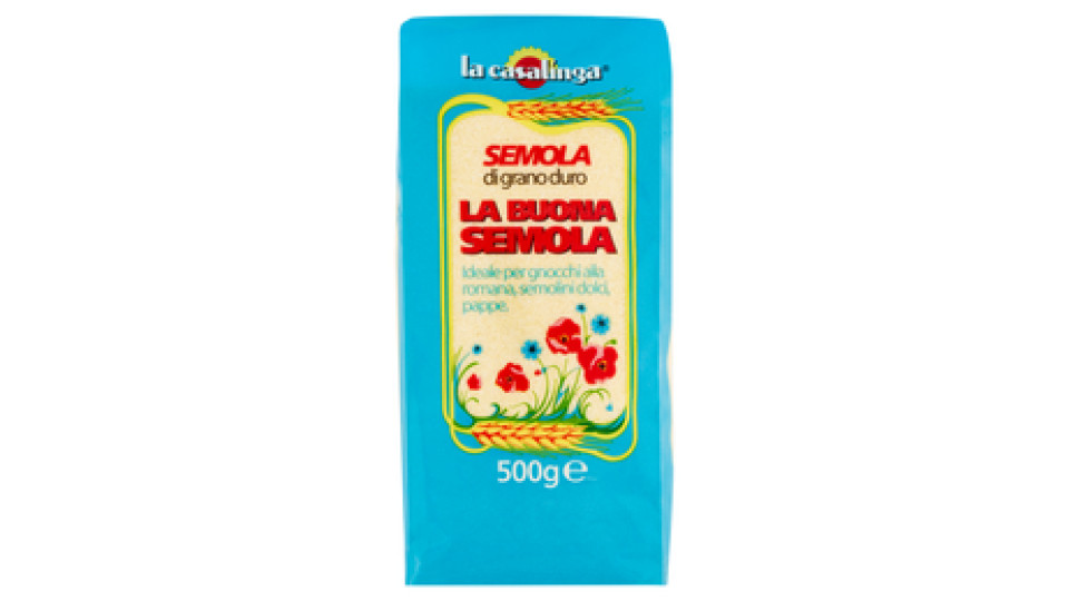 la casalínga Semola di grano duro la Buona Semola 500 g