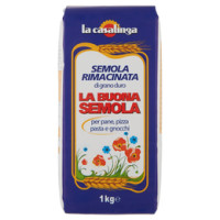 la casalínga Semola Rimacinata di grano duro La Buona Semola 1 kg