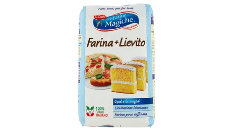 Le Farine Magiche Farina + Lievito 1000 g