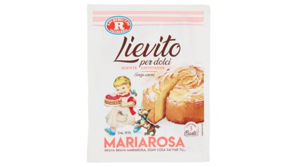 Mariarosa Lievito per dolci 3 x 16 g