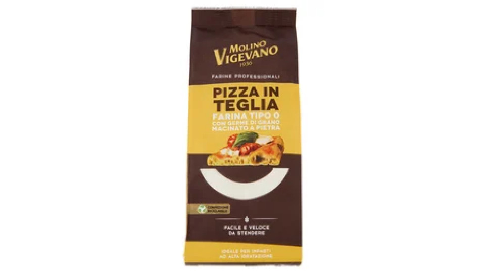 Molino Vigevano Farine Professionali Pizza in Teglia 500 g