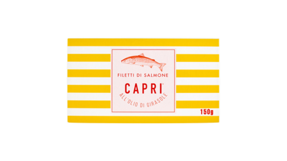 Capri Filetti di Salmone all'Olio di Girasole 150 g