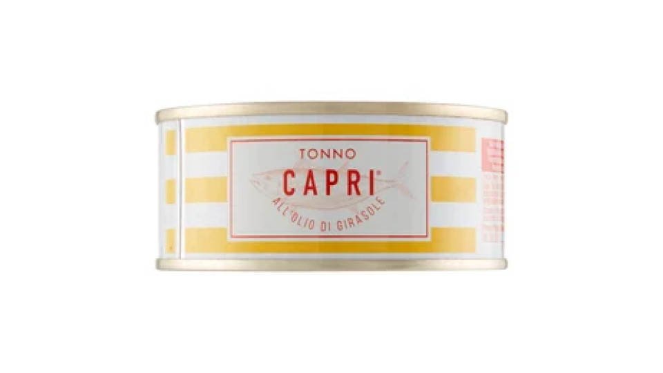Capri Tonno all'Olio di Girasole 160 g