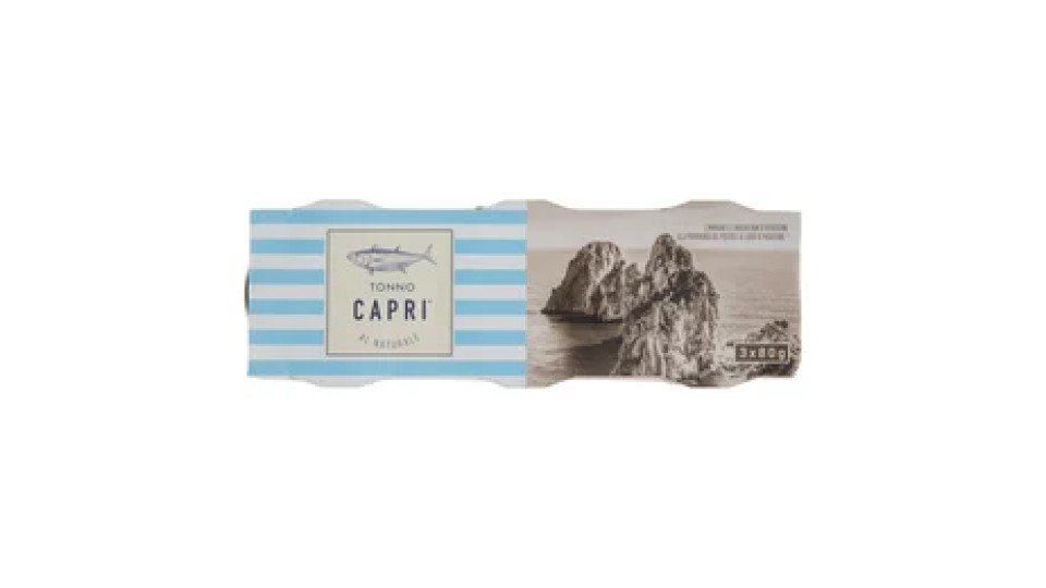 Capri Tonno al Naturale 3 x 80 g
