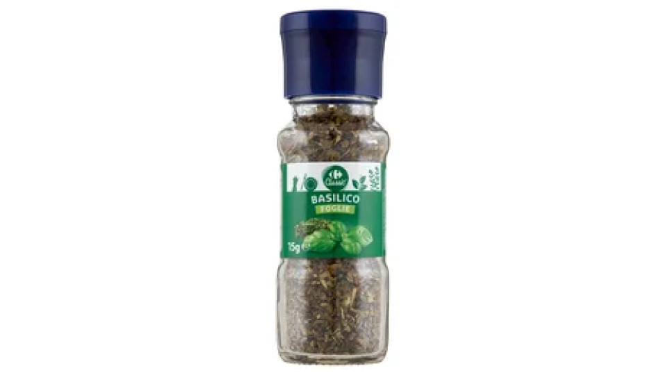 Carrefour Classic Basilico Foglie 15 g
