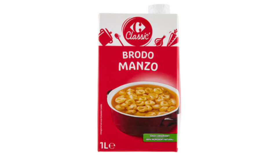 Carrefour Classic Brodo Manzo 1 L