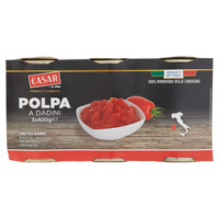 Casar Polpa a Dadini 3 x 400 g
