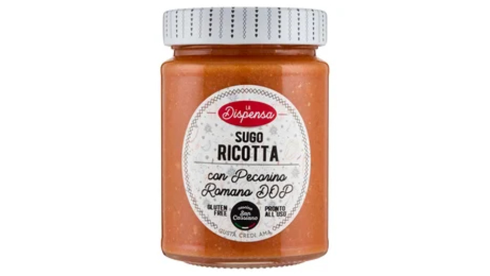 cascina San Cassiano La Dispensa Sugo Ricotta con Pecorino Romano DOP 290 g