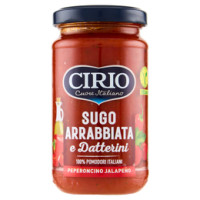 Cirio Sugo Arrabbiata e Datterini Peperoncino Jalapeño 190 g