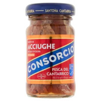 Consorcio Fletti di Acciughe in Olio d'Oliva Piccante 65 g