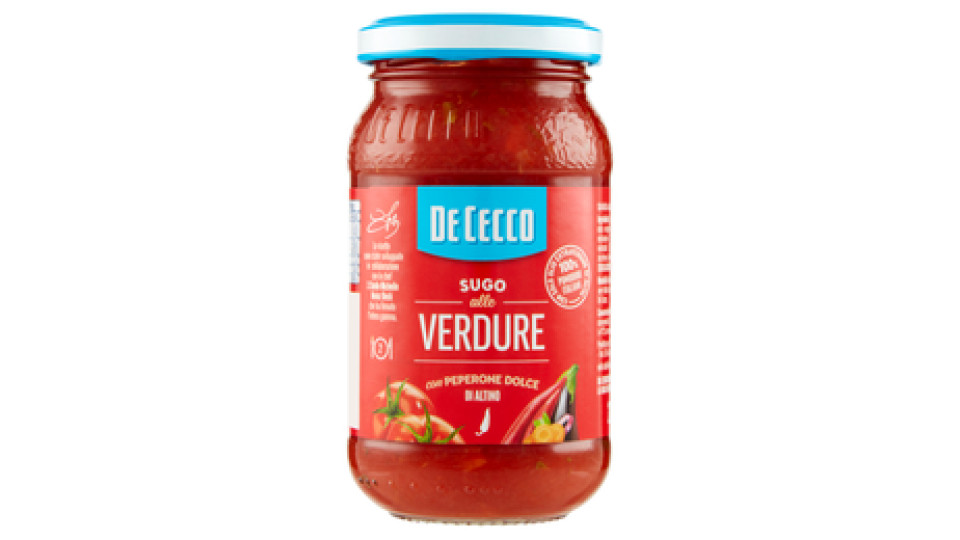 De Cecco Sugo alle Verdure con Peperone Dolce di Altino 200 g