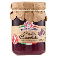 Delizie di Calabria Cipolla Caramellata a base di "Cipolla Rossa di Tropea Calabria IGP" 150 g