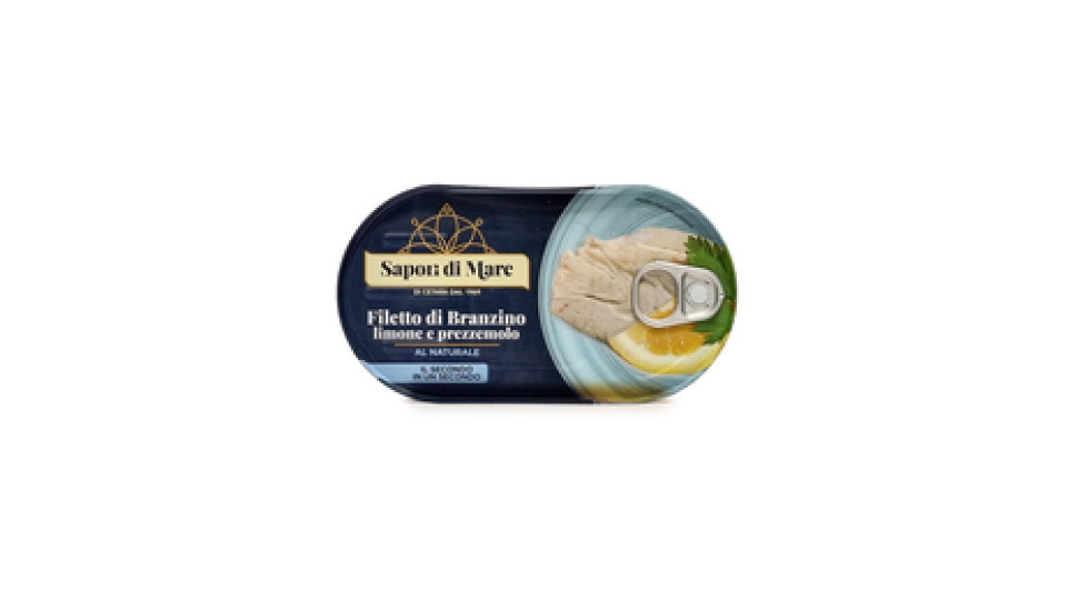 Filetto di Branzino limone e prezzemolo gr.145