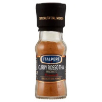 Italpepe Curry Rosso Thai Macinato Piccante 25 g