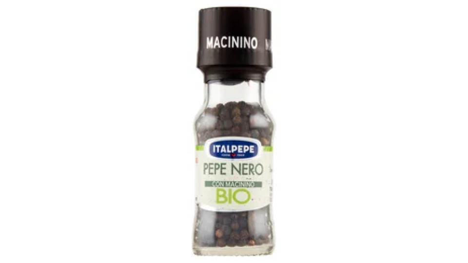 Italpepe Pepe Nero con Macinino Bio 30 g
