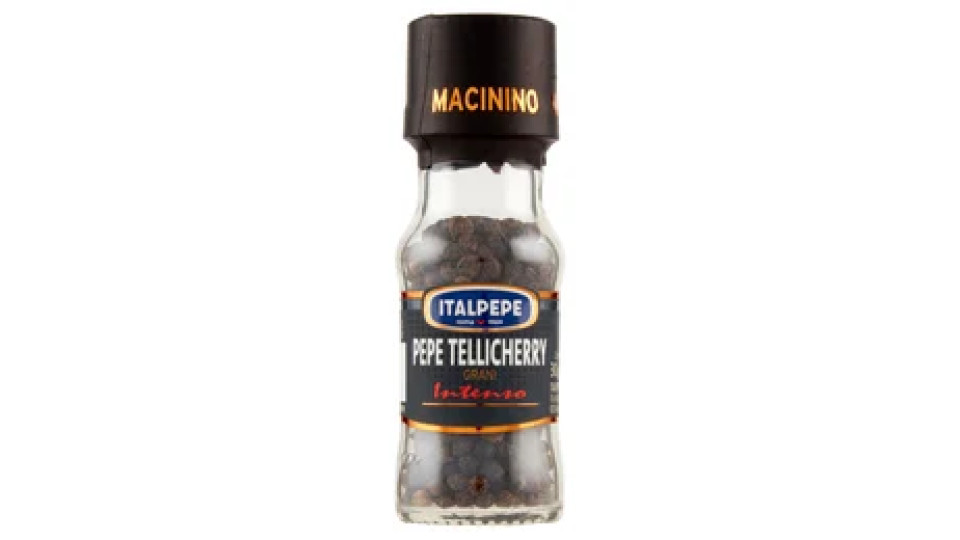 Italpepe Pepe Tellicherry Grani Inteso Macinino 30 g