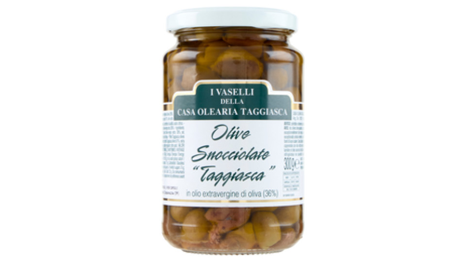 I Vaselli della Casa Olearia Taggiasca Olive Denocciolate "Taggiasca" 300 g