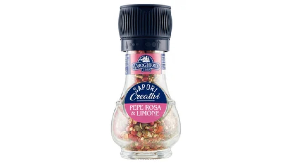 La Drogheria 1880 Sapori Creativi Pepe Rosa & Limone 33 g